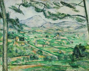 Mont Sainte-Victoire 作者 保罗·塞尚